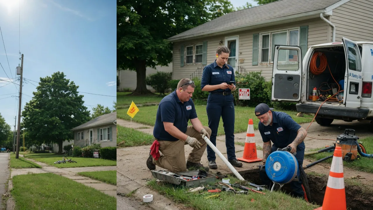 Sewer Line Repair in Meservey, IA near me